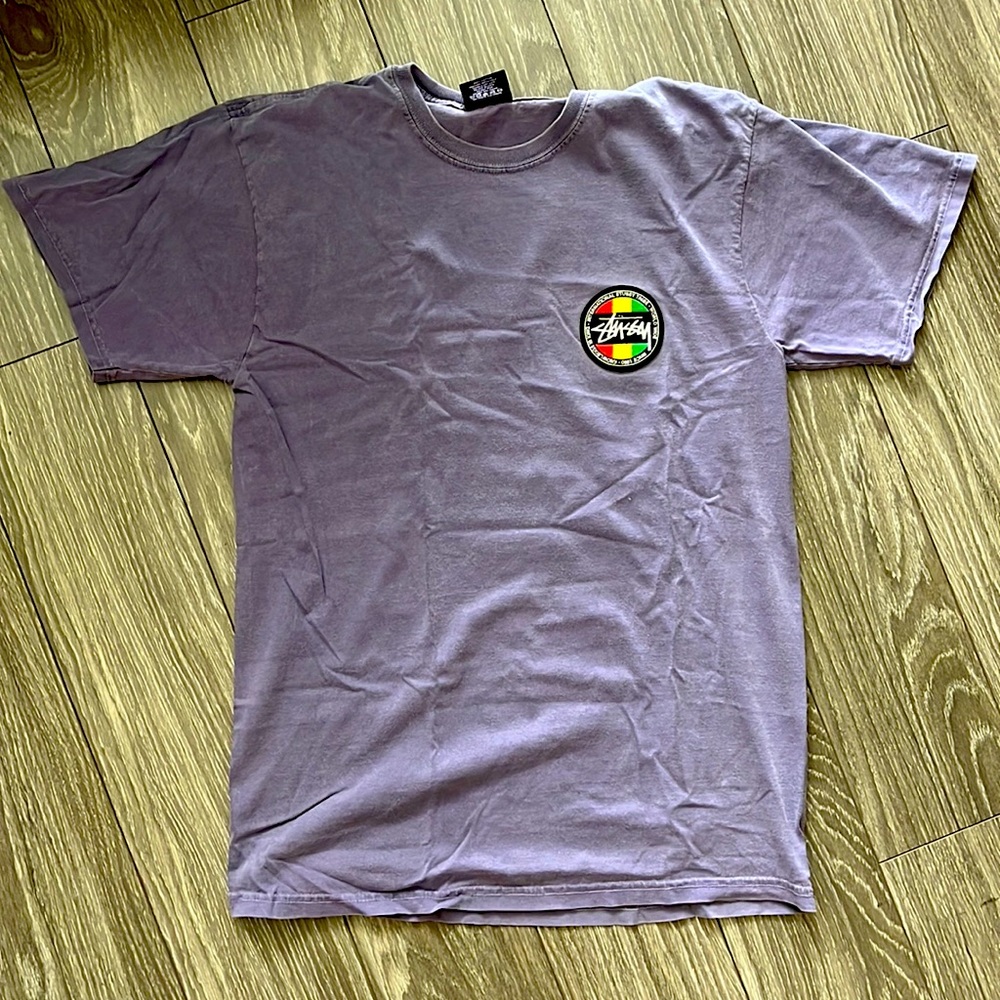 Purple Stüssy T-Shirt